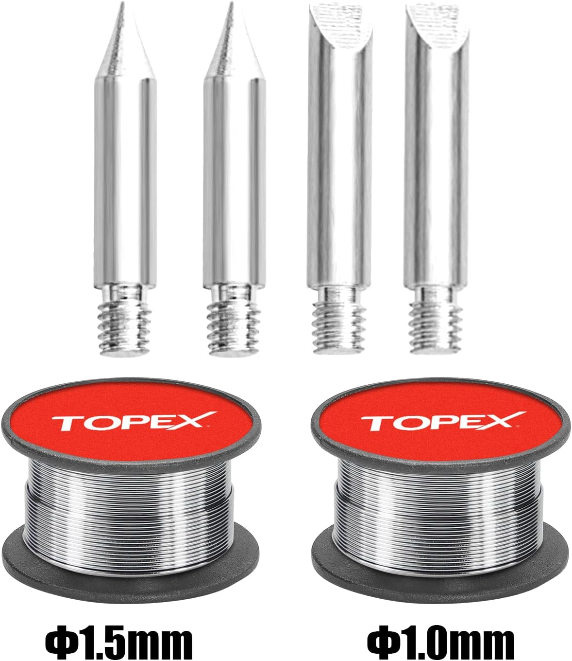 TOPEX 60W Digital Soldering Iron Station Kit Solder Fast Heat Variable Temperature LED Display image number 6