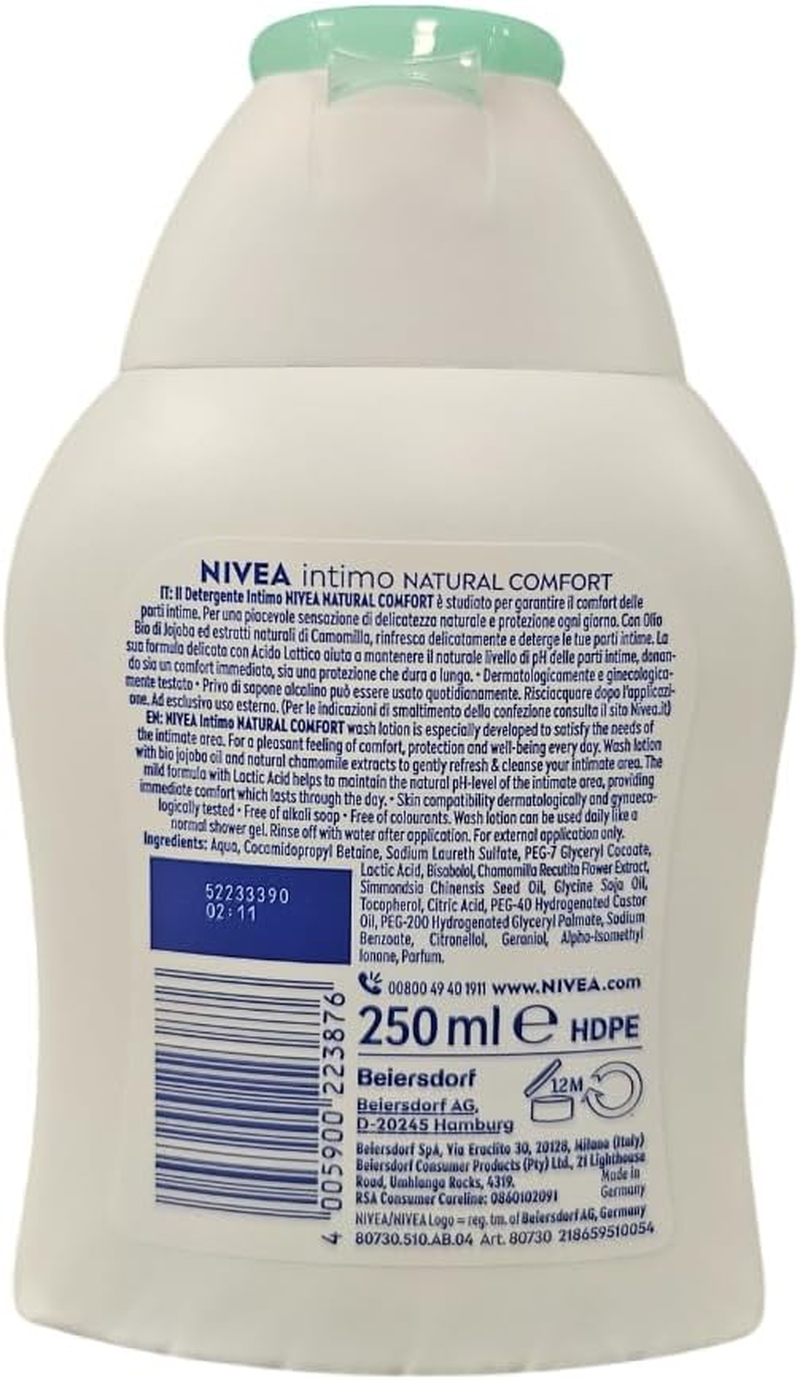 Nivea Intimo Body Wash (Waschlotion) 250Ml Body Wash by Nivea image number 1