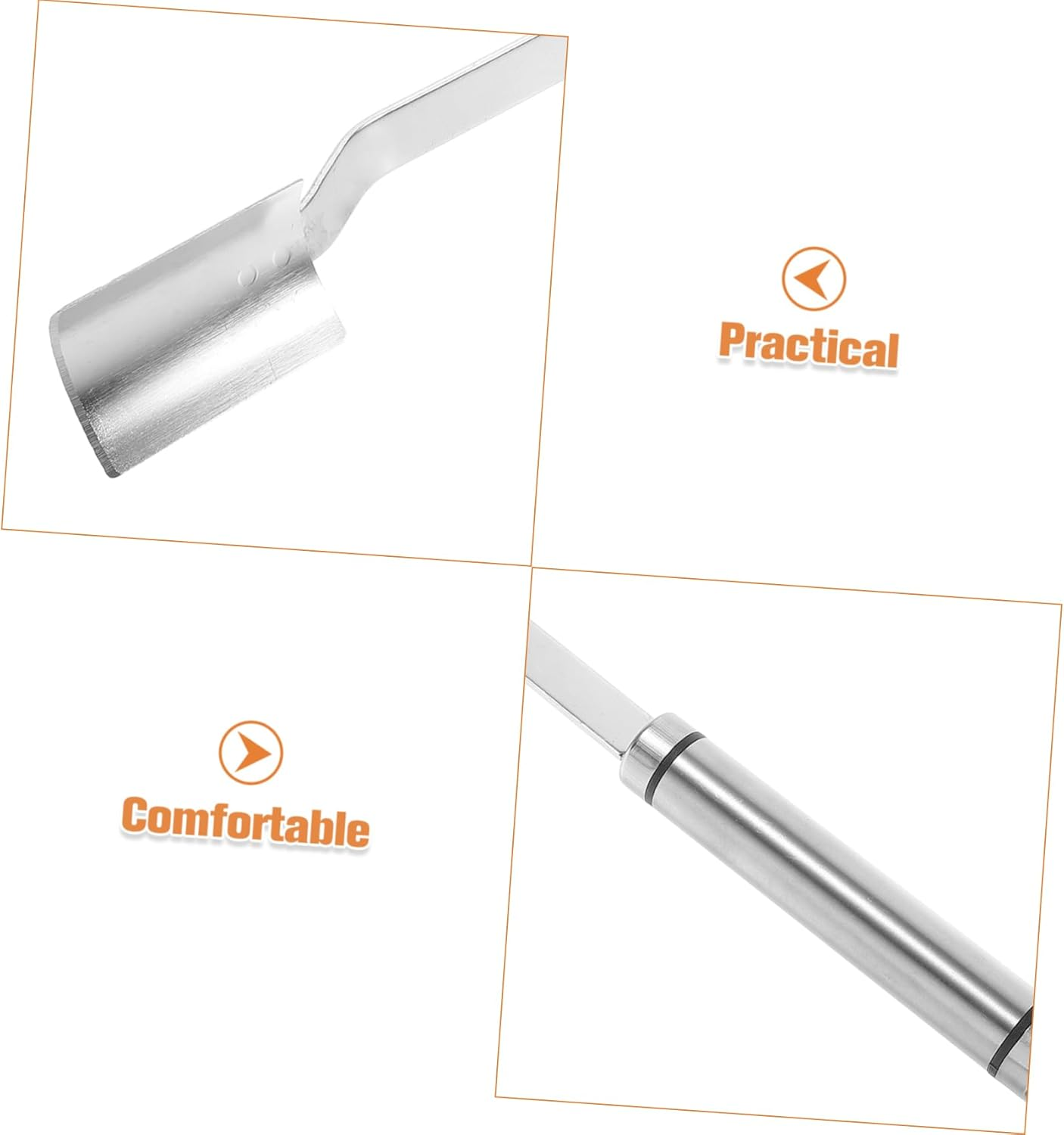 2Pcs Multifunctional Corn Strier Corn Peeler Cob Separator Corn Thresher Tool Essential Kitchen Gadget for Time Saving image number 2