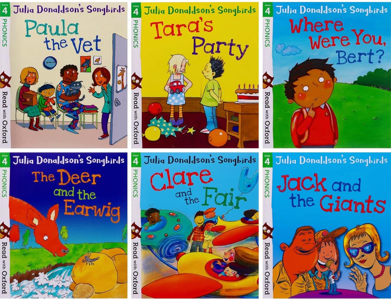 Exclusive Read with Oxford Songbirds 36 X Paperback Wallet image number 1