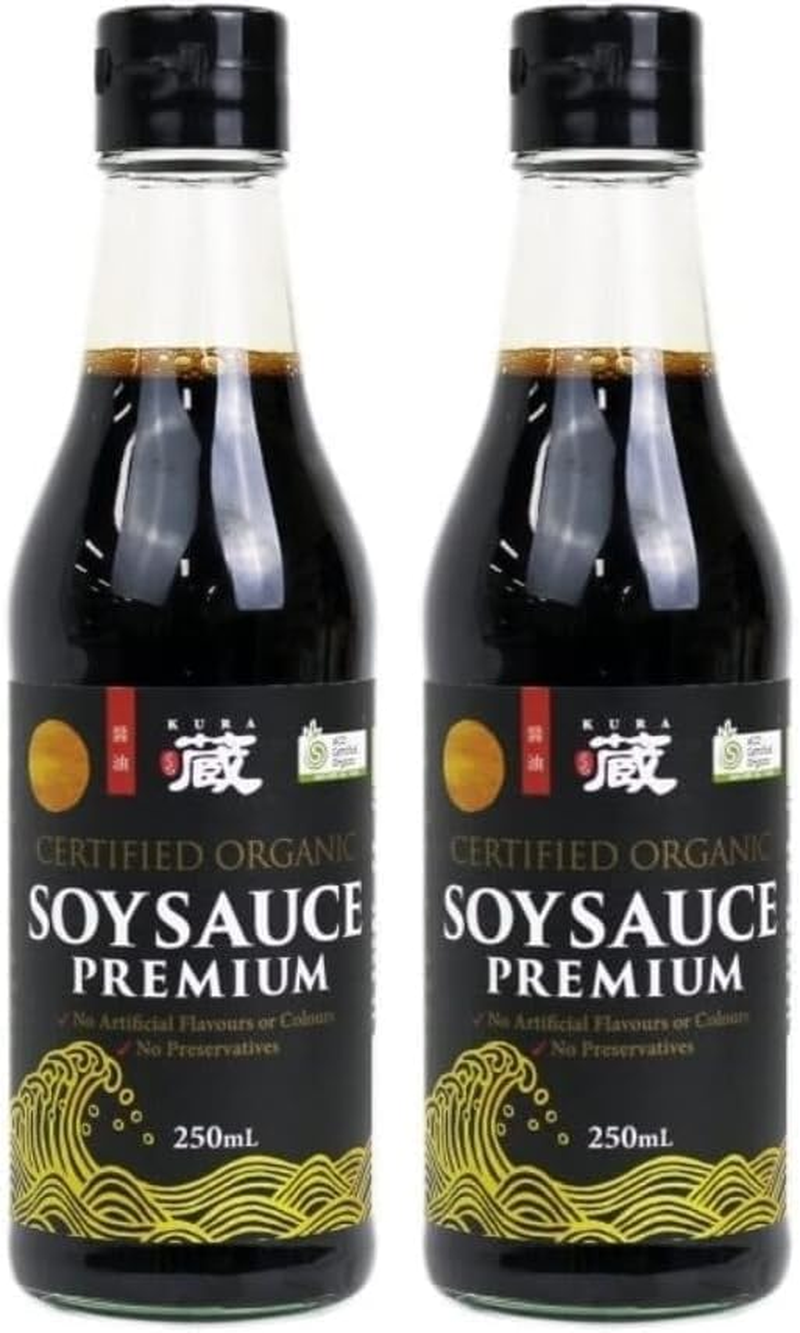 Kura Organic Soy Sauce Premium, 250 Ml