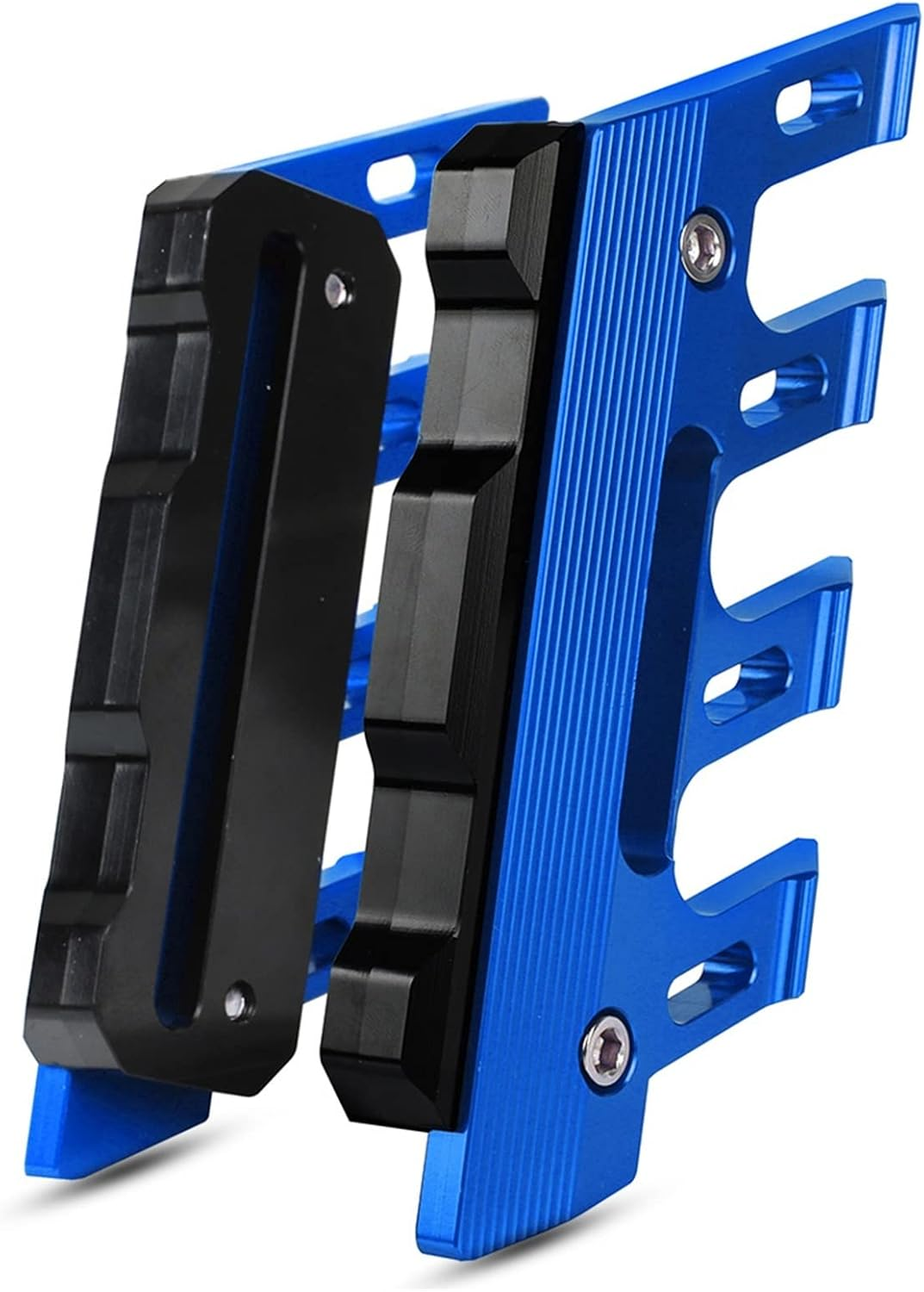 Motorbike Frame Sliders for Buell 1125R 1125 R XB 12R 2008 2009 Motorcycle Mudguard Front Fork Protector Guard Block Fender Anti-Fall Slider Accessories (Color : Black, Size : with Logo) image number 6