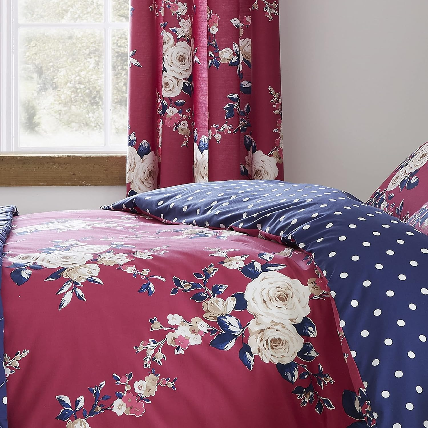 Canterbury Plum Duvet Cover Set 260X240+50X70X2 image number 1