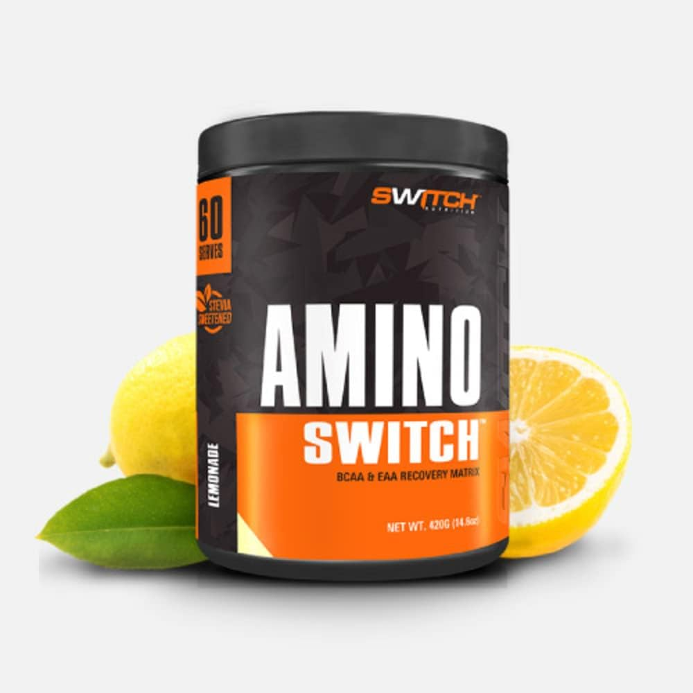Switch Nutrition Amino Switch Raspberry BCAA and EAA Recovery Matrix 210 G