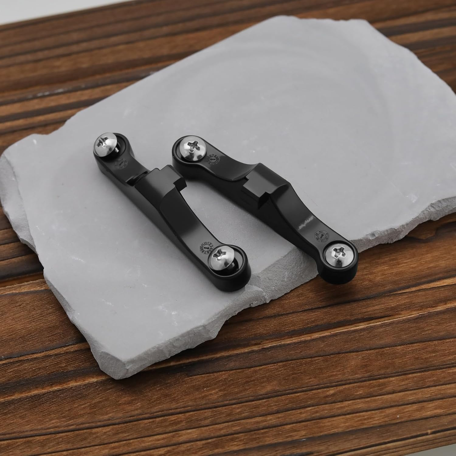 OTOTEC 2Pcs Desktop Computer CPU Cooler Mounting Brackets Fan Bracket with Screws Compatible with AM5 Compatible with AMD Motherboard Black image number 1