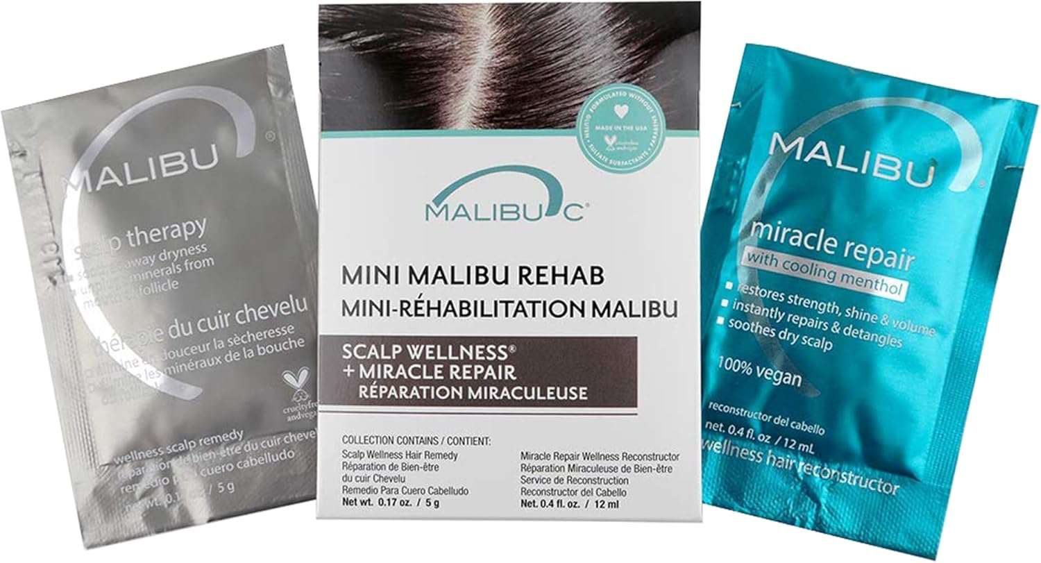 Malibu C Mini Rehab Scalp Wellness Kit image number 1