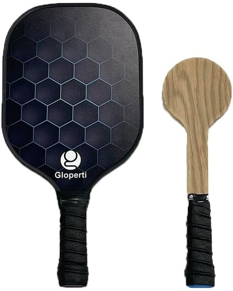 Wooden Pickleball Paddle for Indoor & Outdoor Sweet Spot Training image number 3