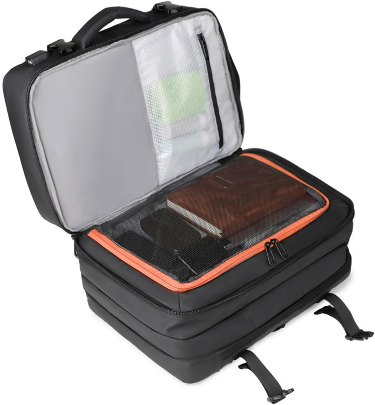 TYLOOTECH Business Travel Backpack with USB Charging Port, Laptop Backpack Water - Resistant for 15 Inch Laptop, Large Computer Backpack for Work, School, Commuting image number 1