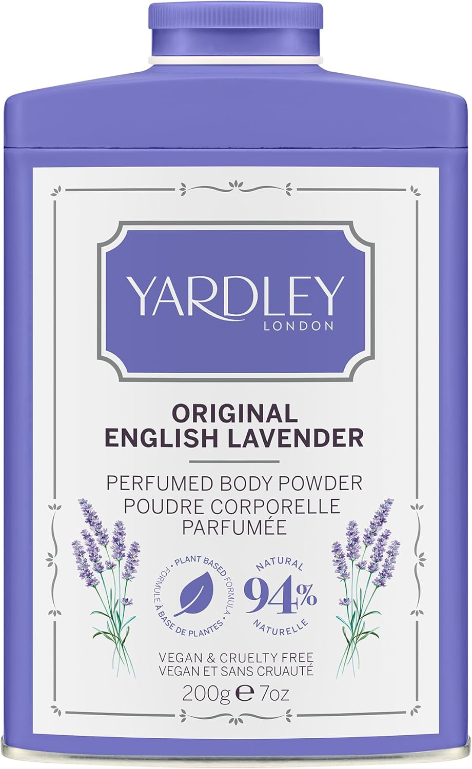 Yardley London Original English Lavender Perfumed Powder 200G image number 2