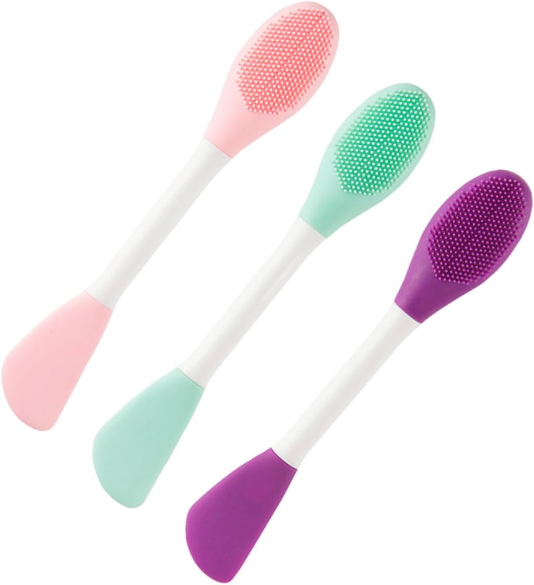 LALADEFIEE Silicone Face Cleaning Brush Set Multifunctional Brush for Gentle Face Scrub image number 1