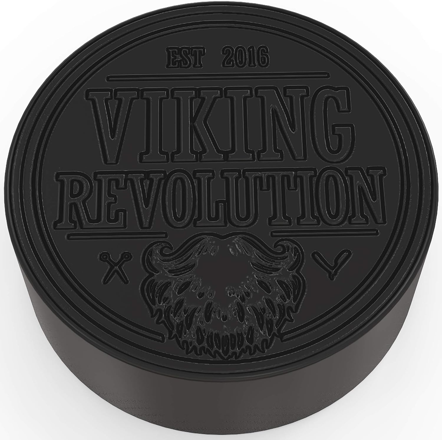 Viking Revolution Skin Cleaning Agent Activated Charcoal Soap for Men W/Dead Sea Mud, Body and Face, Cleanser,Cleansing Blackheads - Peppermint & Eucalyptus Scent 0.7 Fl Oz (Pack of 1) image number 1