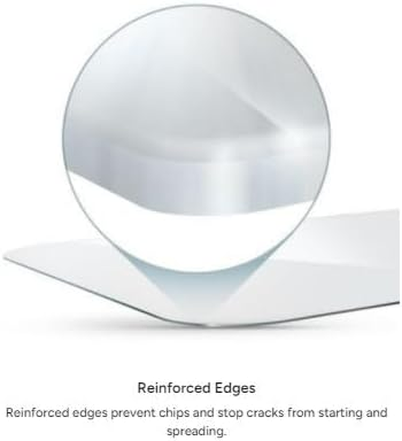 ZAGG Invisibleshield Glass Elite Screen Protector for Google Pixel 8, Smooth Silky Feel, Smudge-Proof, Scratch Resistant, Anti-Microbial, Clear image number 2