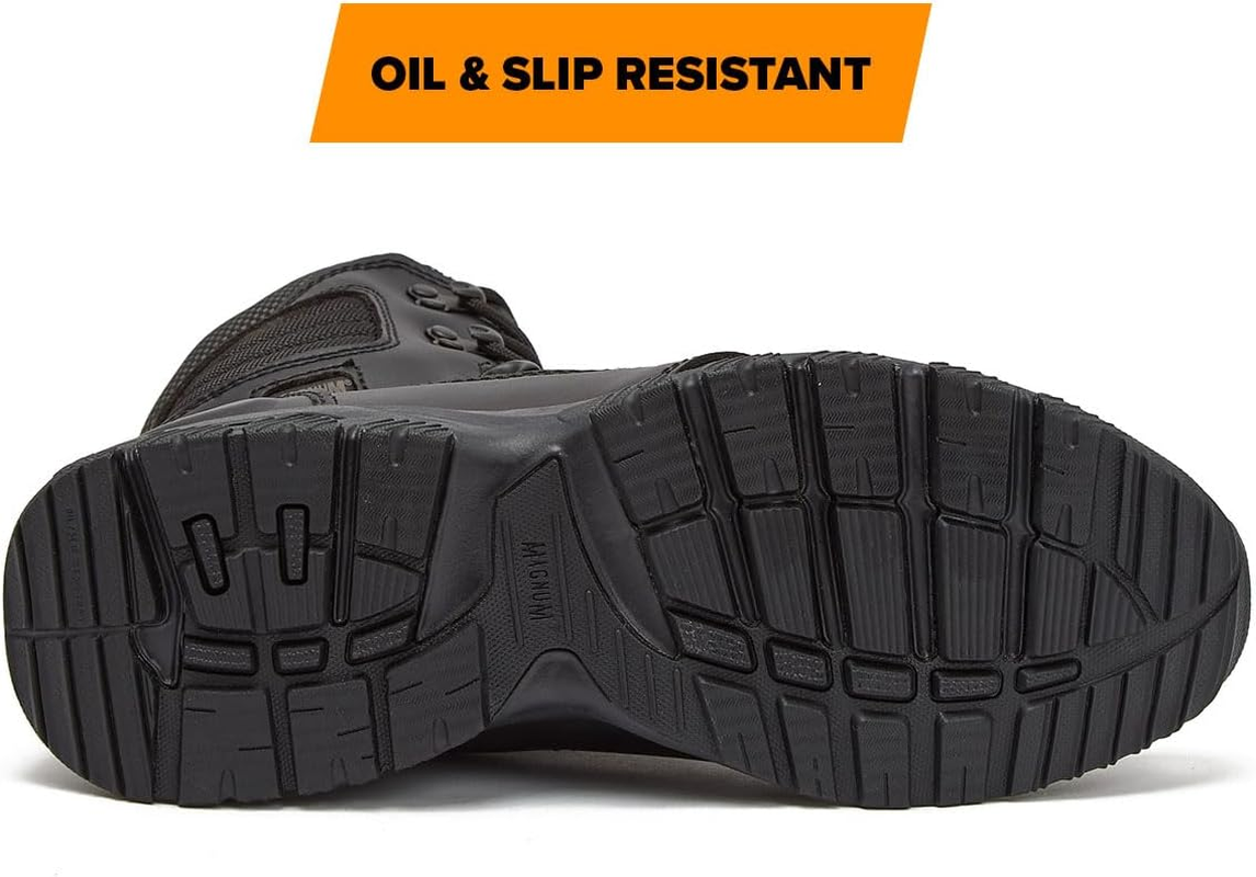 MAGNUM Men'S Bragg Waterproof Tactical Boots for Men, Mens Military Hiking Boots, Breathable Light Weight Work Boots for Men image number 6