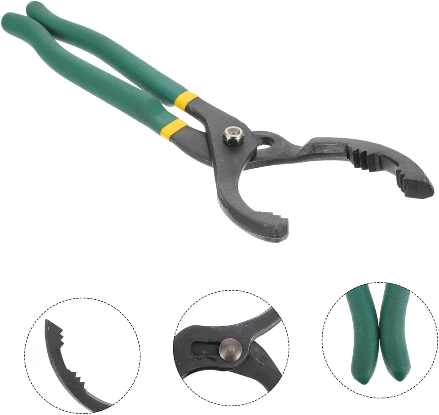 Filter Element Disassembly Pliers Steel Oil Filter Wrench Maintenance Tool Easy for Automotive image number 4