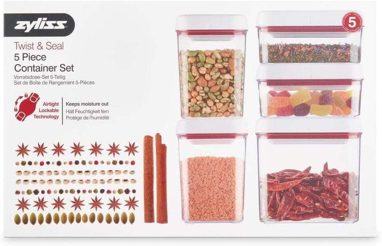 Twist & Seal 5Pc Container Set image number 2