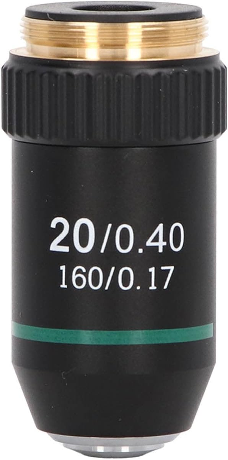 Achromatic Objective Brass Chrome Plated 20X Microscope Objective Lens Interface 20.2Mm image number 3