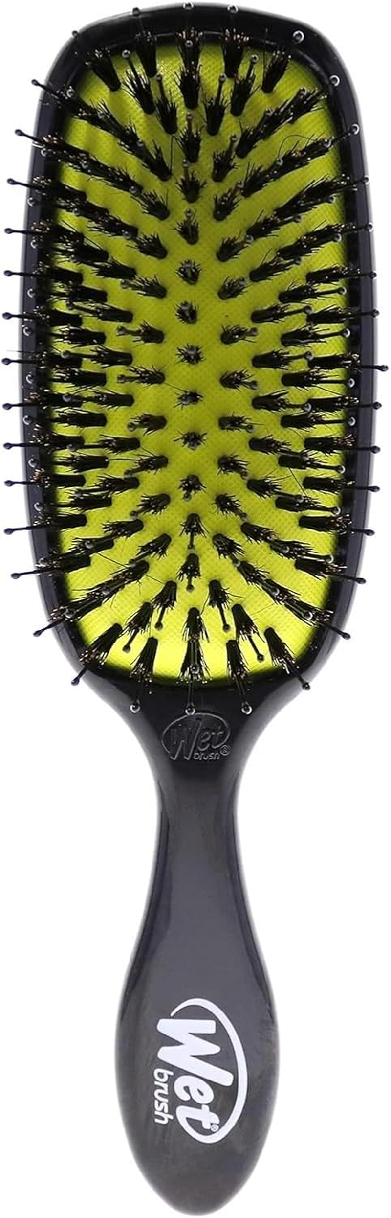 Wet Brush Shine Enhancer Hair Brush, Artic Blue - Exclusive Ultra-Soft Intelliflex Bristles - Natural Boar Bristles Leave Hair Shiny and Smooth for All Hair Types - for Women, Men, Wet and Dry Hair