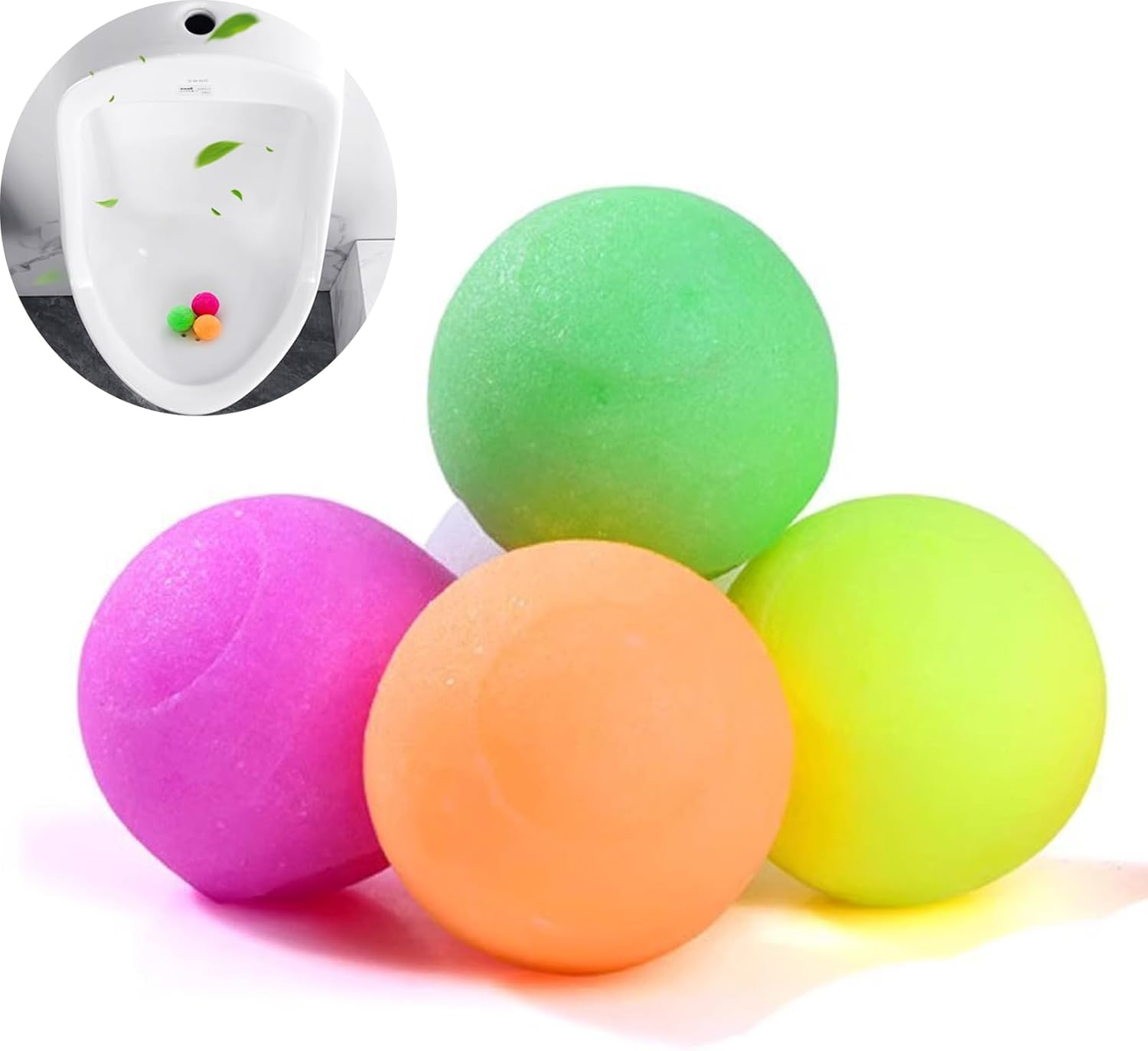 3 Bags Fragrance Balls (15 Pills Each) - Long-Lasting Air Freshener & Odor Eliminator for Toilet, Bathroom, Trash Can - Natural Deodorizer Balls, 390 Multi-Use Scented Beads