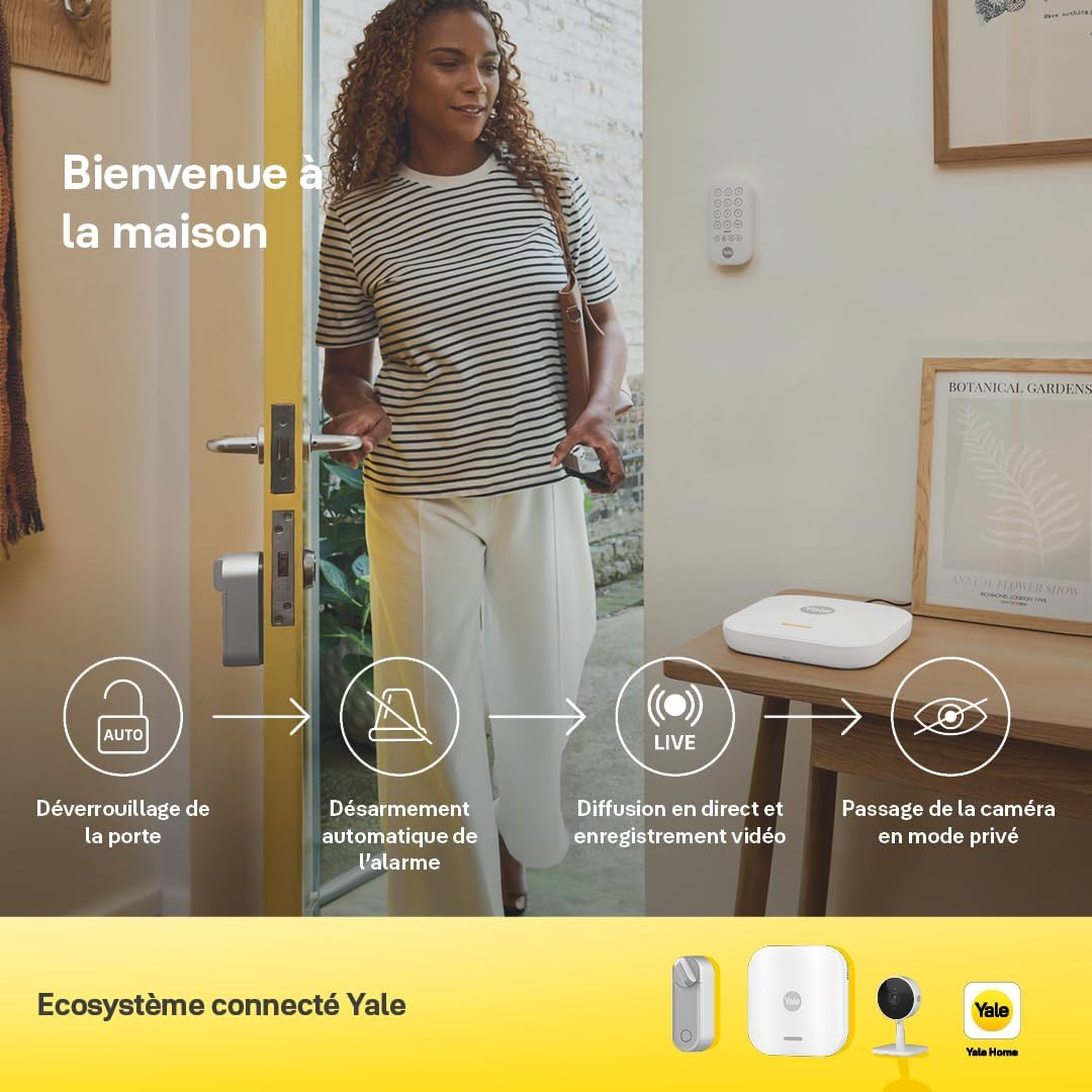 Yale 05/501000/SN - Linus&reg; Adjustable Cylinder Silver image number 4