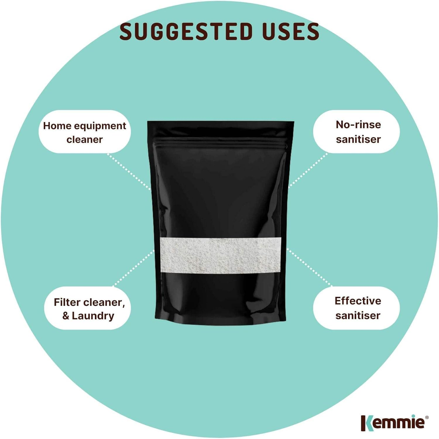 1Kg Sodium Percarbonate - Eco Laundry Cleaner Brewing Sanitiser Oxygen Bleach image number 1