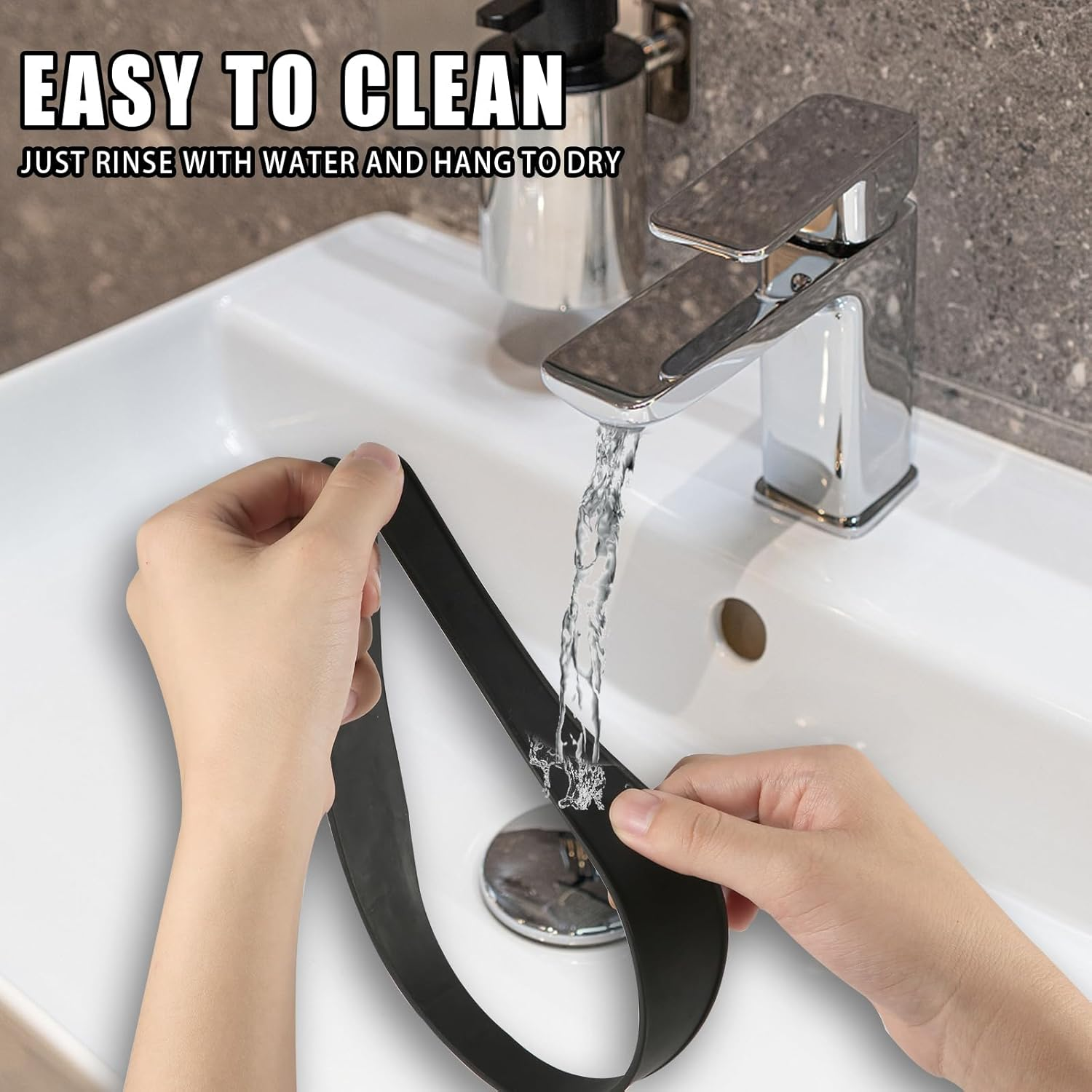 PEUTIER Hair Trimming Guide Men, Black Hair Cut Guides Fade Cutting Tool with 2 Hair Bands Adjustable Neckline Shaving Template for Home Use Barber Shops Hair Salons Makeup Rooms image number 3