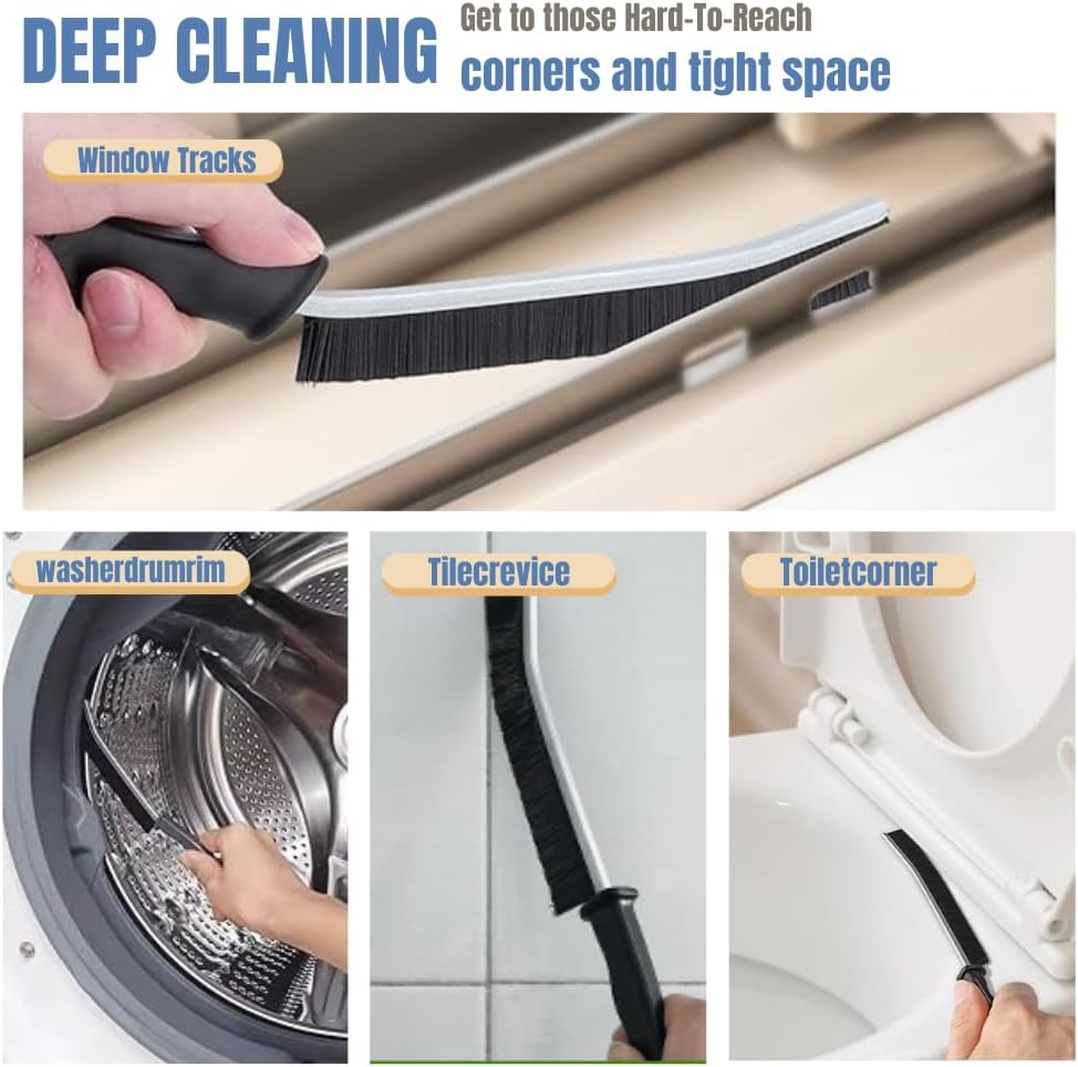 Cleaner Scrub Brush Tool for Hard-To-Reach Tight Space, Multifunctional Gap Scrub Brush, Home Essentials image number 4