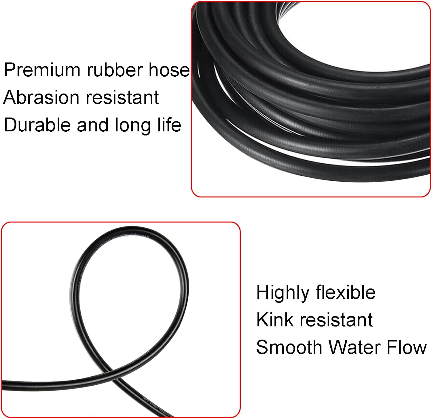 Acbbmns 20M(65.6Ft) High Pressure Extension Hose Pipe Compatible for Karcher K Series K2 K3 K4 K5 K7 High Pressure Washer Replacement Hose image number 1