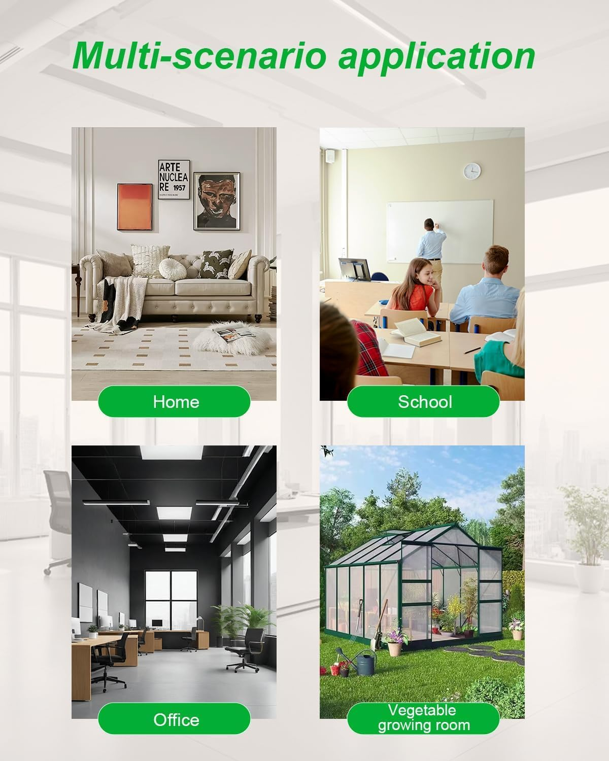 Indoor Air Quality Monitor, 5-In-1 Portable CO2 Carbon Dioxide Detector, 1200Mah Powerful Battery CO2 Monitor for CO2 | TVOC | HCHO | Temp | Hum for Home Cars Plants and Pets so On image number 2