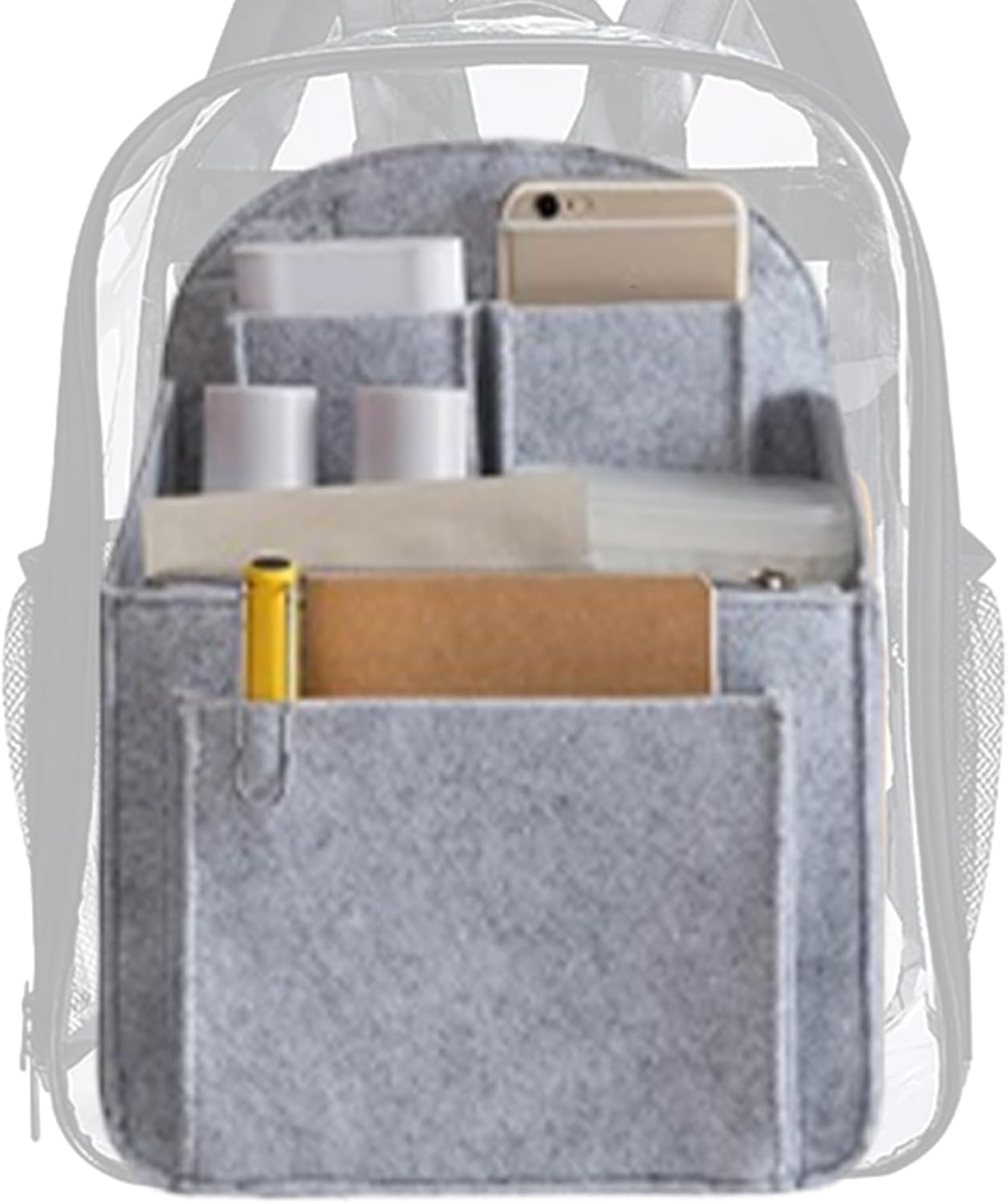 Backpack Organizer Insert, Backpack Organizer - Backpack Insert Wallet Organizer, Travel Backpack Organizer Liner with Multi Pockets for Rucksack Shoulder Bag