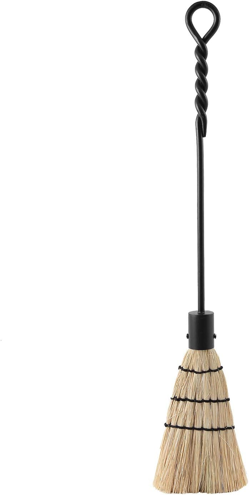Minuteman International Rope Handle Single Brush Fireplace Tool, Standard, Black image number 6