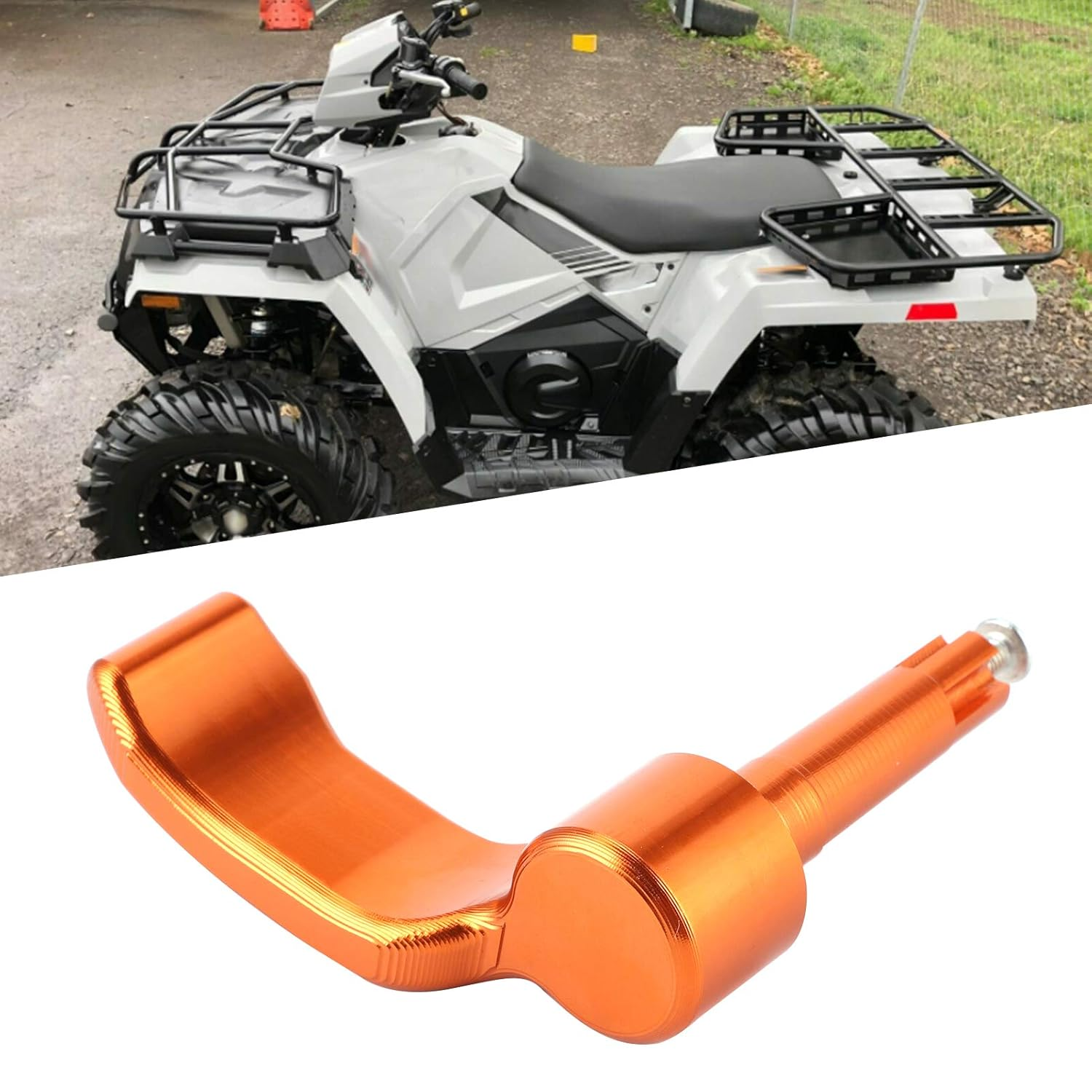 Aluminum Throttle Control Lever, Throttle Control Lever with Comfort for Polaris Sportsman 570 2014-2018 for Polaris Sportsman 850 2009-2018 image number 4