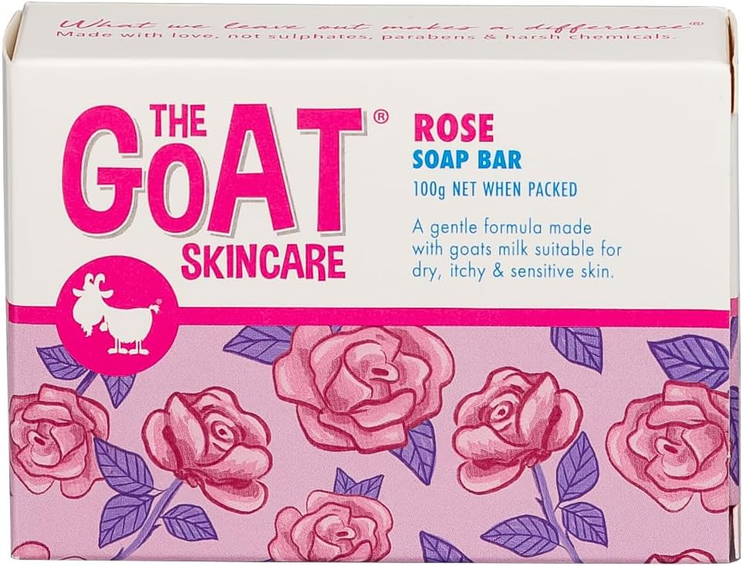 THE GOAT SKINCARE SOAP BAR with ROSE 100G