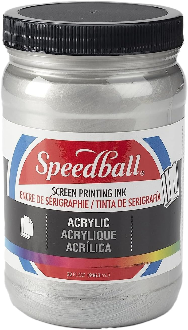 Speedball Acrylic Screen Printing Ink 946 Ml, Dark Blue image number 4