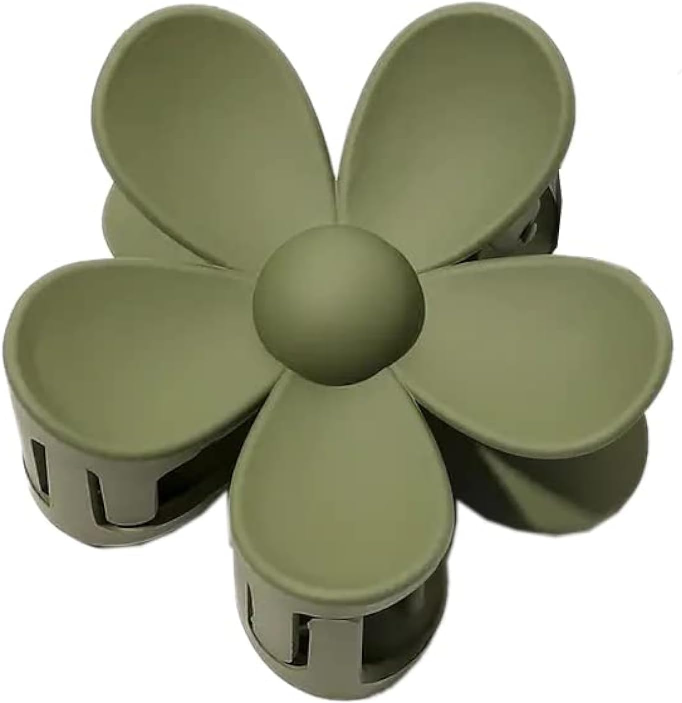 Square Claw Clip Hair Clips for Women.Non-Slip Matte Large Claw Clips for Thick Hair,Medium Hair Claw Clips for Thin Hair,Hair Claws Jaw Clips for Hair(1Ct Rectangular Clips for Hair,Black Hair Clip)