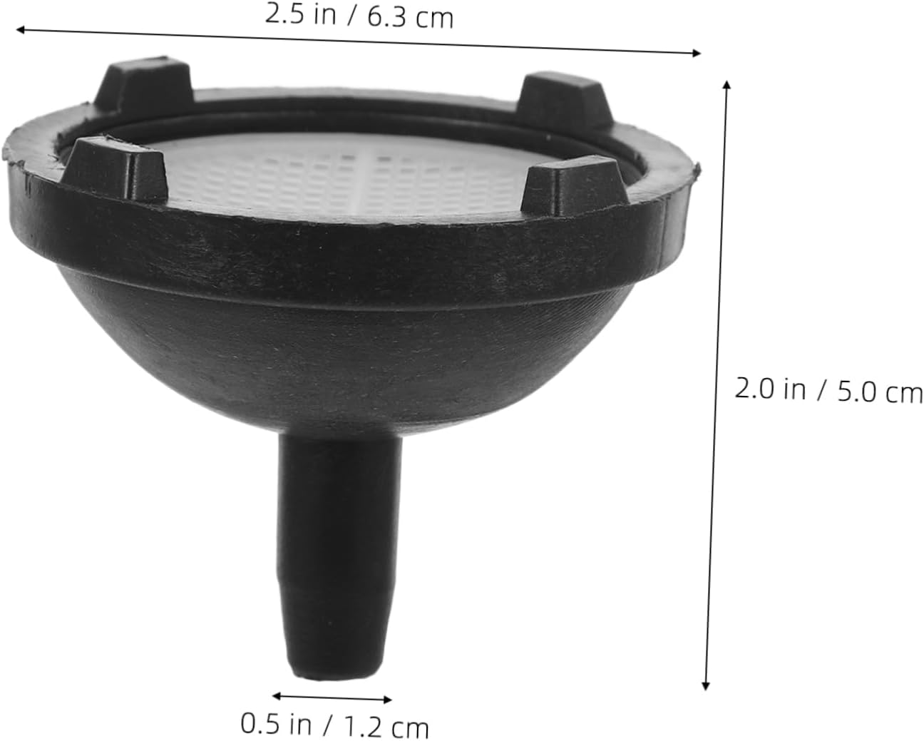 ROMISBABA Water Pump Strainer Filter and Hose Screen Inlet Strainer for Sprayers, 2Pcs Garden Hose Filter Mesh for Clean Water Supply in Household and Outdoor Gardening image number 2