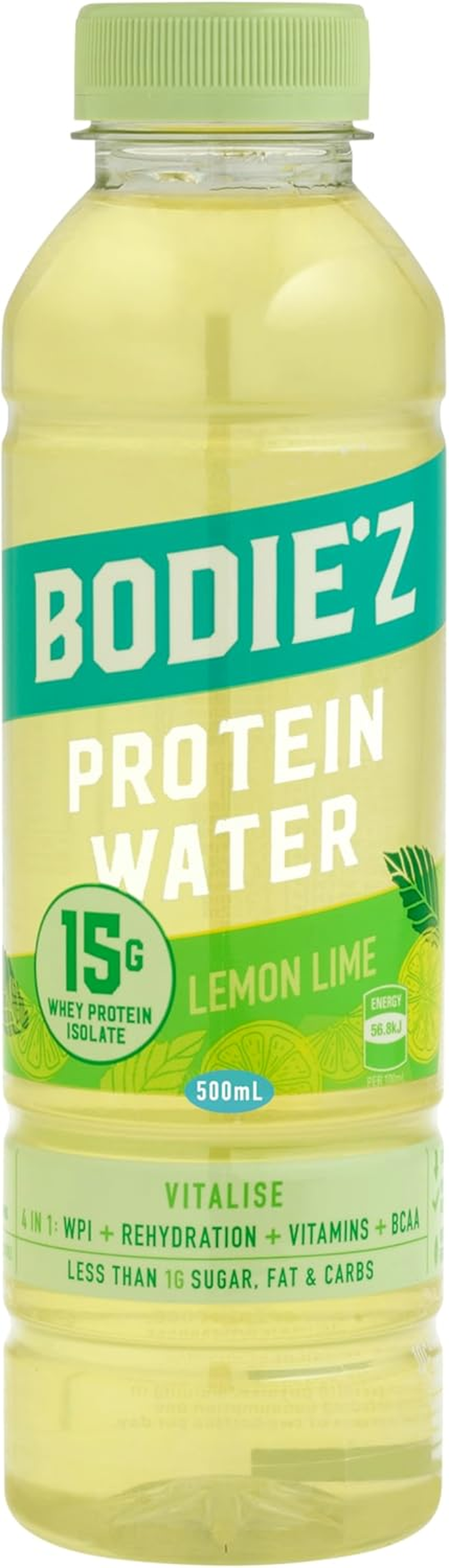 BODIE'Z Vitalise 15G Protein Water - Lemon Lime - 500Ml X 6 image number 5