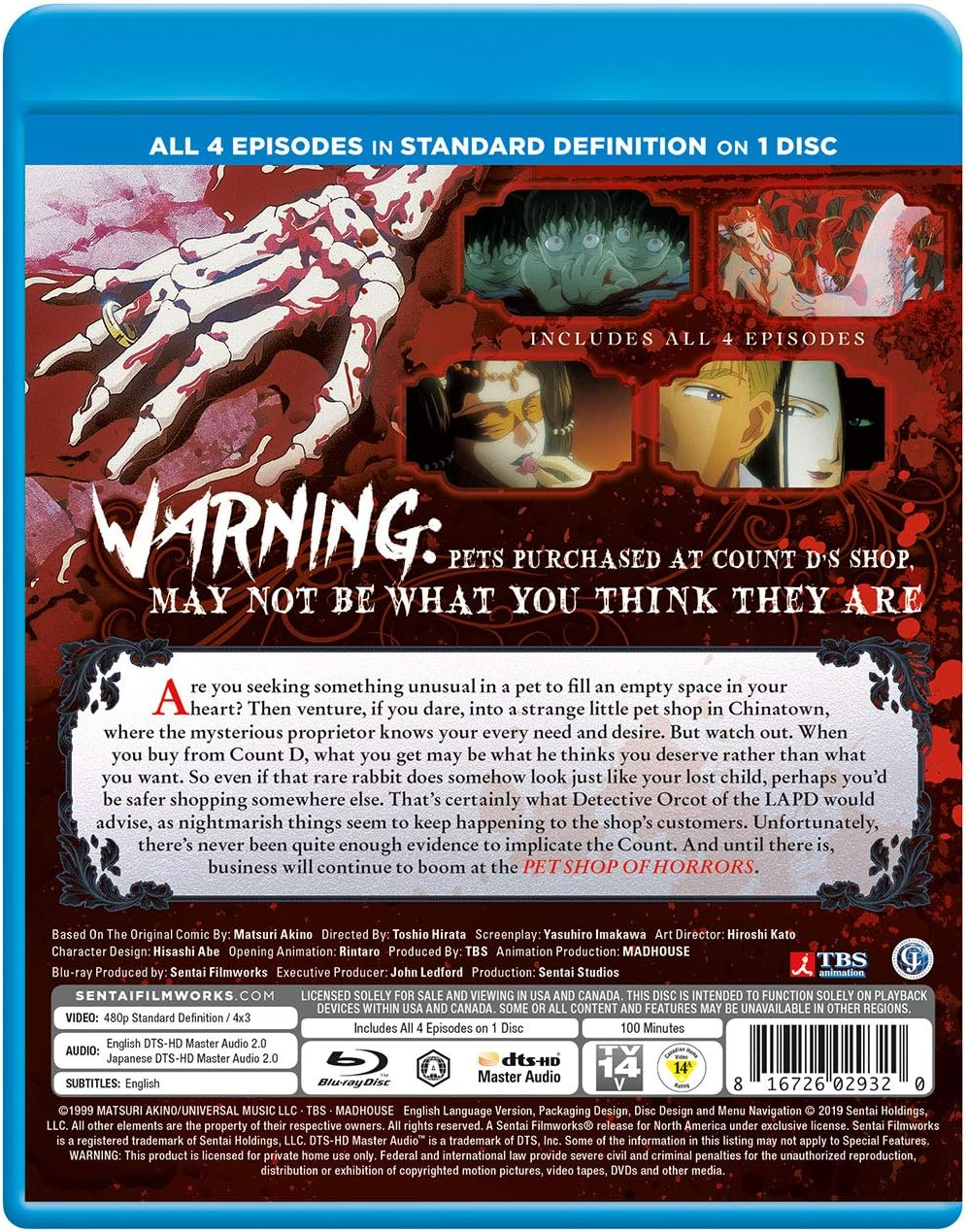 Pet Shop of Horrors [Blu-Ray] image number 3