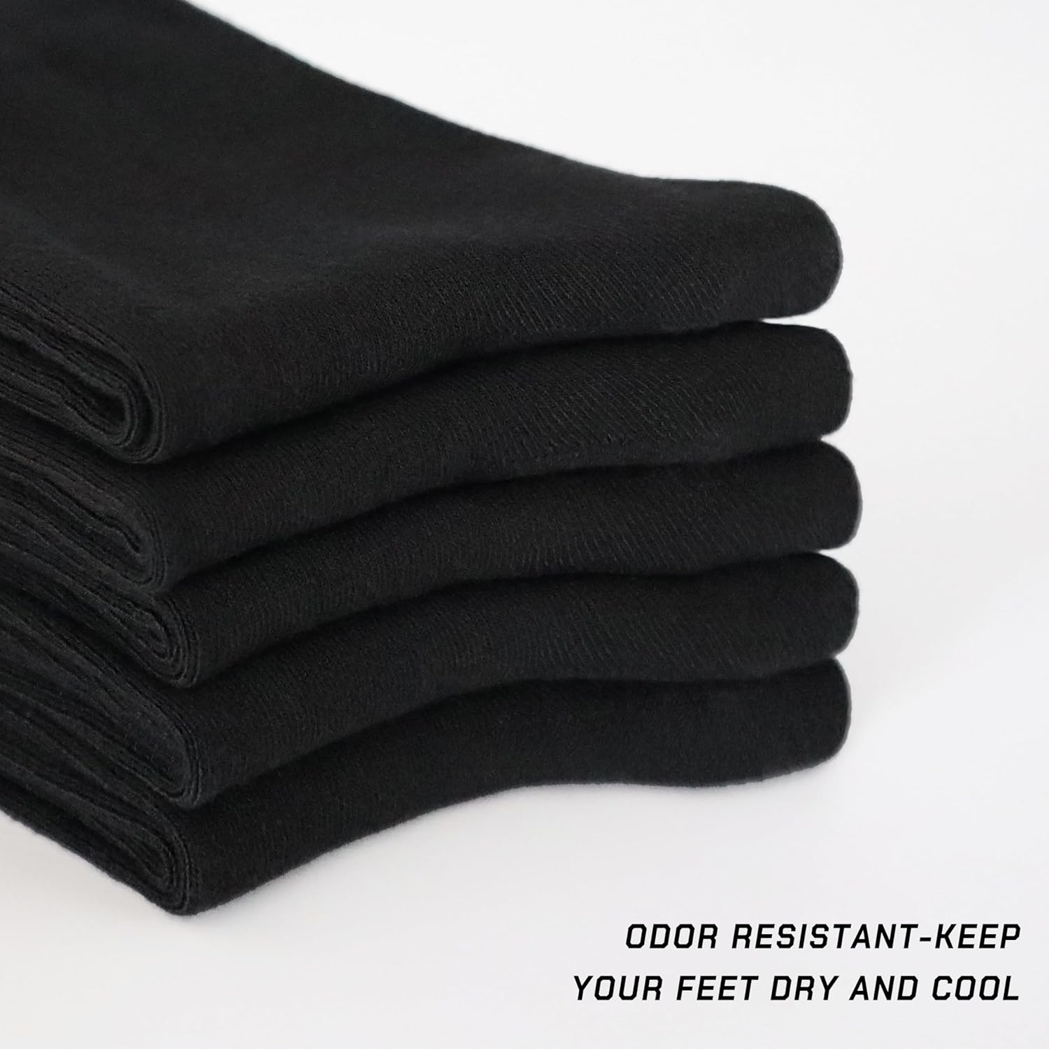 Bamboo Men Sock Breathable Sock Low Quarter Thin Ankle Sock Comfort Cool Soft Sock 5 Pairs image number 6