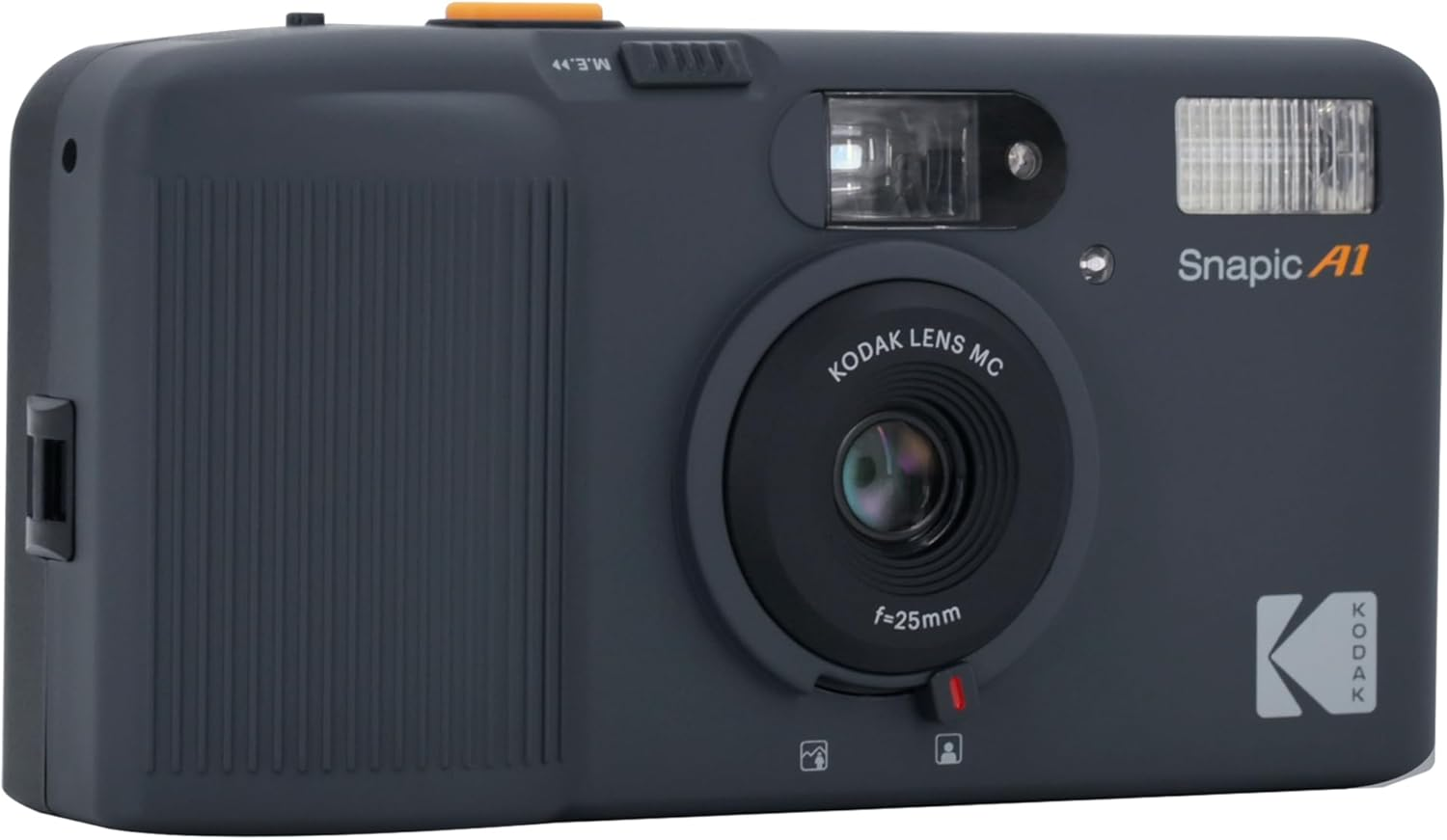 Kodak Snapic A1 35Mm Film Camera 35Mm, Reusable, 2-Zone Focus, Lightweight, Compact (Rhino Grey) (Film & AAA Battery Are Not Included) image number 5