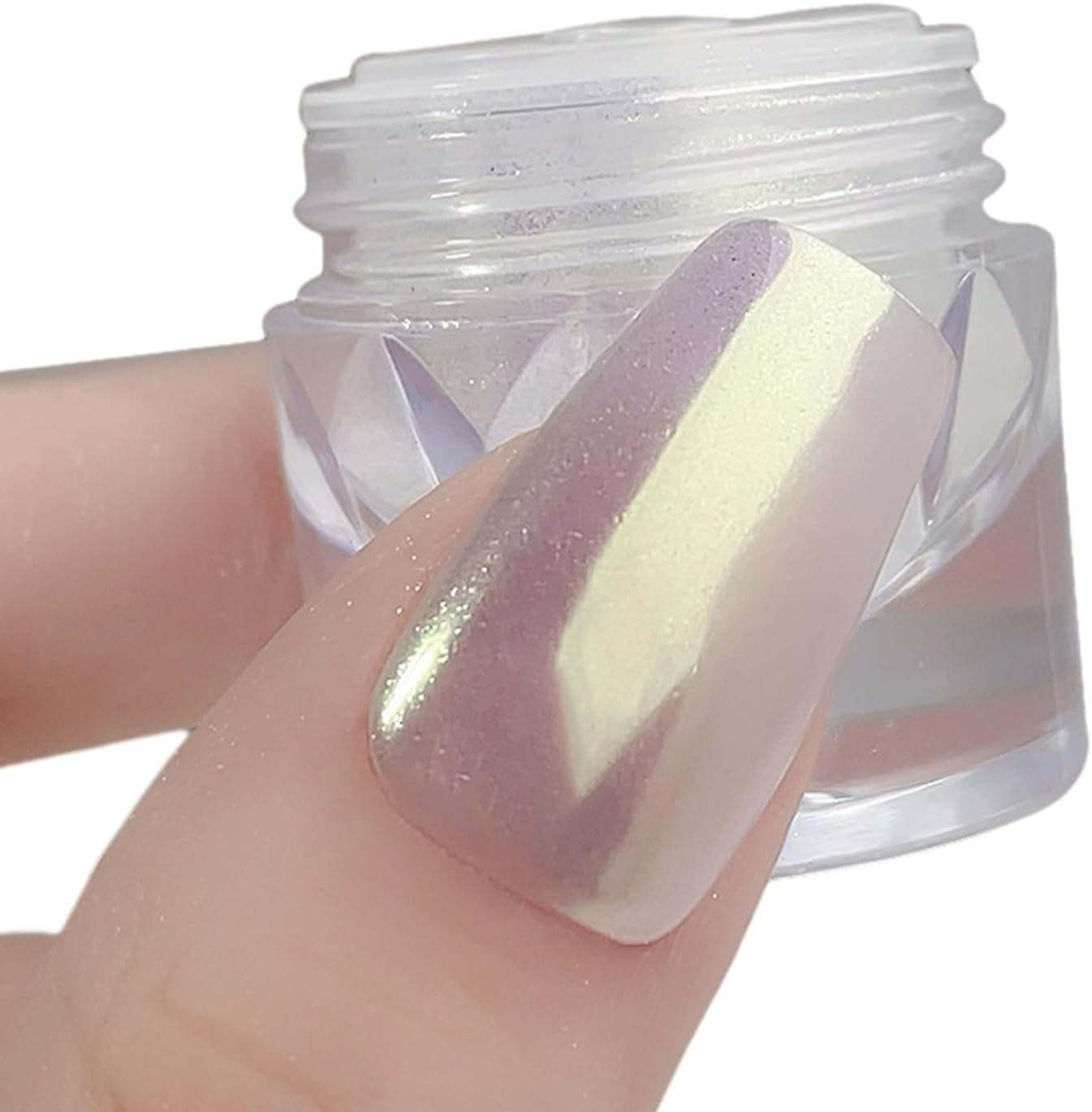 Chrome Nail Glitter Powder Moonlight Mirror Powder Glimmer Dust Shimmer Glitter Nail Art Decoration Nail Flakes image number 4