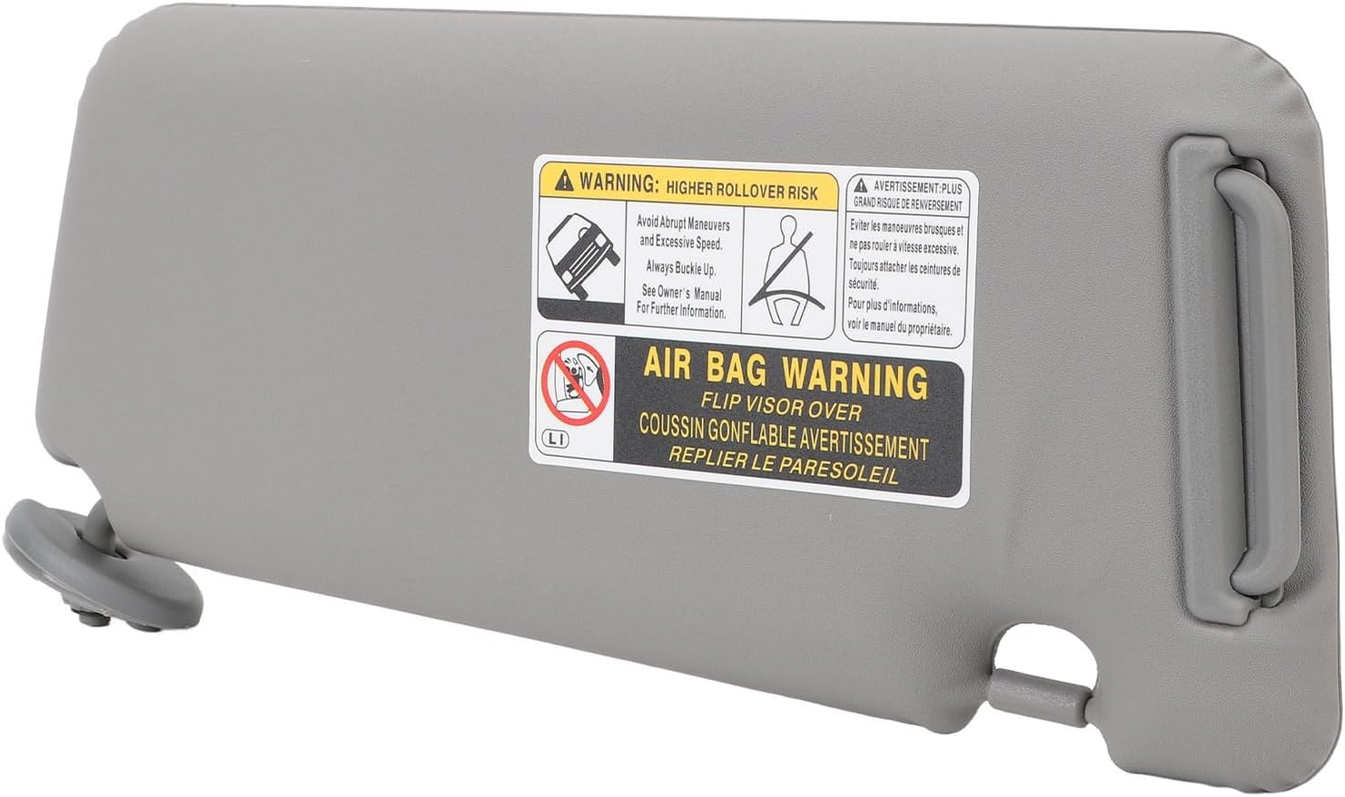 Left Driver Side Sun Visor for RAV4 2004 to 2005, OE # 7432042420B0, Sunvisor Replacement with Makeup Mirror, Automotive Sun Visor, Multifunctional Sun Shade Visor image number 1