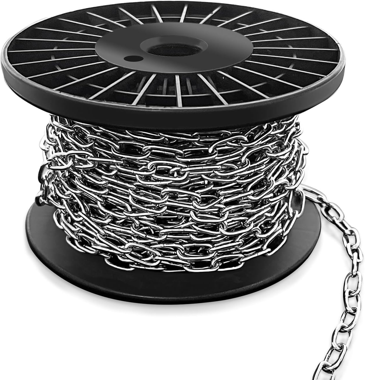 Stainless Steel Chain for Hanging Plants, Hanging Loop Chain for Outdoor Camping Pet Anti-Theft Chains, Hardware (15) image number 1