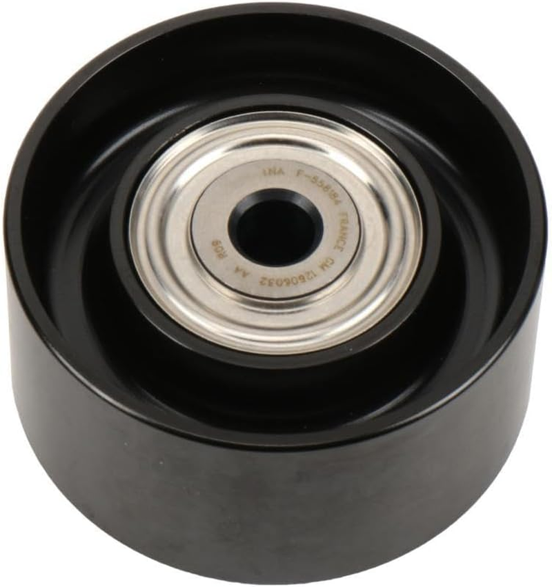 Acdelco GM Genuine Parts 12606032 Drive Belt Idler Pulley, Black image number 1
