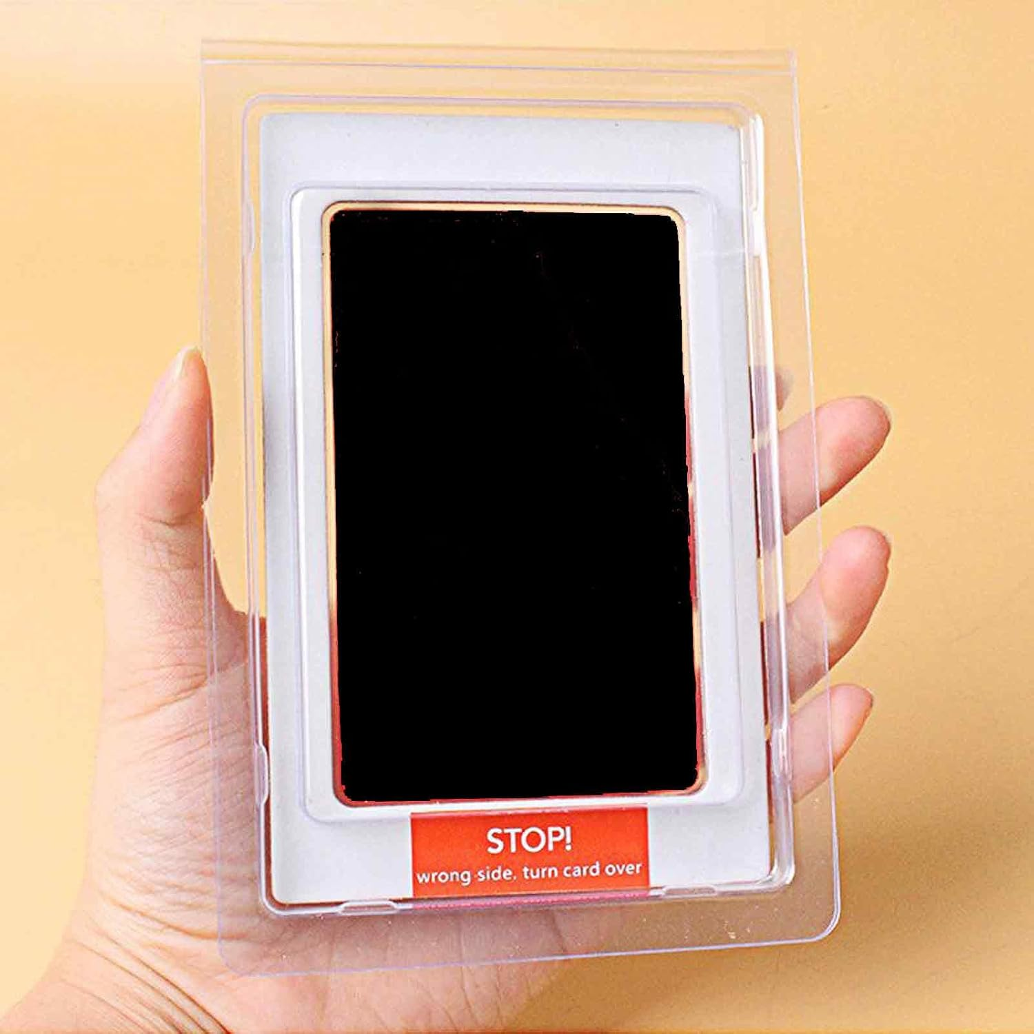 Baby Hand and Footprint Kit, 4Pcs Baby Footprint Kit & Handprint Kit Pet Paw Print Kit with 4 Ink Pads and 8 Imprint Cards Safe for Hands and Feet Family Keepsake Baby Shower Gifts (Black) image number 3