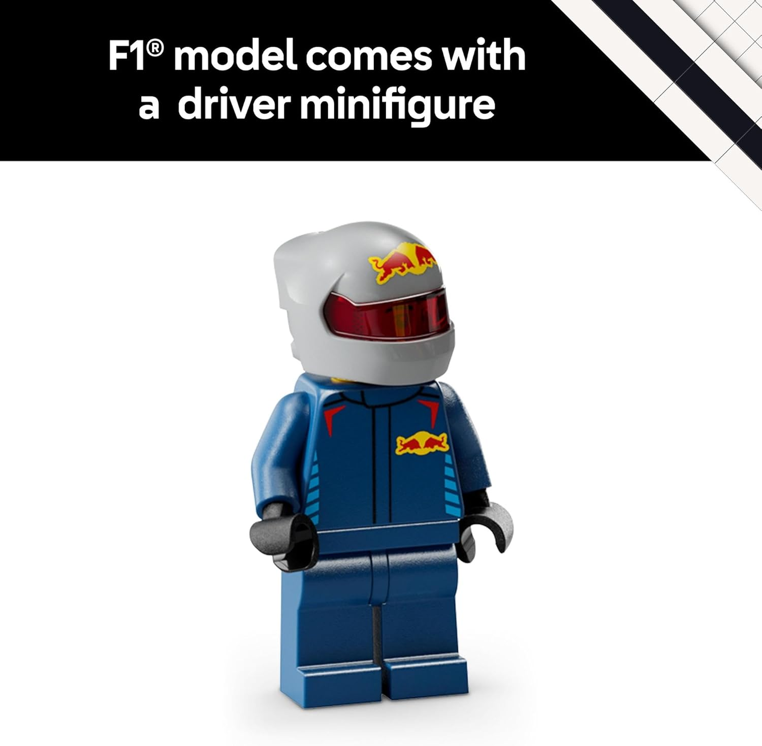 LEGO Speed Champions Oracle Red Bull Racing RB20 F1 Race Car Model Kit for Adults, Building Set with Collectible Formula 1 Driver Minifigure, Home or Office Decor for Motorsport Racing Fans 77243