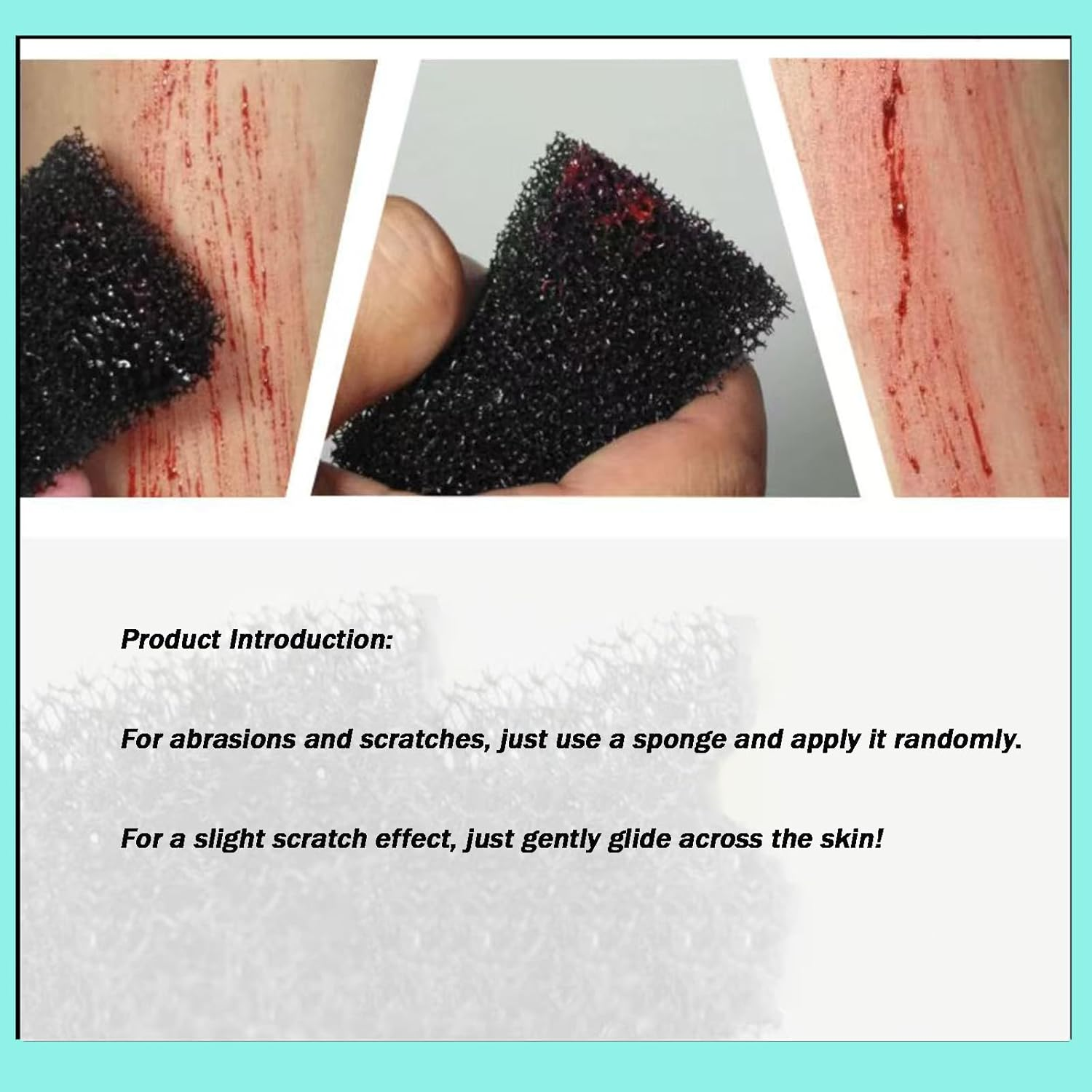 Stipple Sponges 12PCS - Special Effects Makeup Sponges for Texture, Beard, Freckles | 3 Hole Densities (Coarse/Medium/Fine) | Halloween, Cosplay, Movie SFX | Professional & DIY Artists