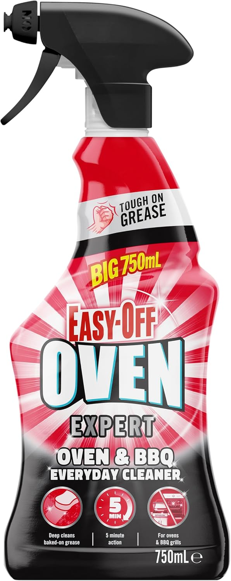 Easy off Bam Oven & BBQ Everyday Cleaner Trigger Spray 750 Ml image number 4