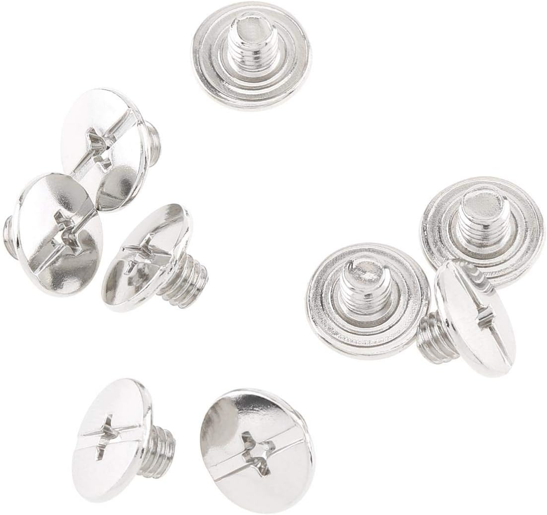 150Pcs Chicago Binding Screw Set, M4 M5 Stainless Steel round Cross Head Book for Scrapbook, Photo Album and DIY Handbags image number 2