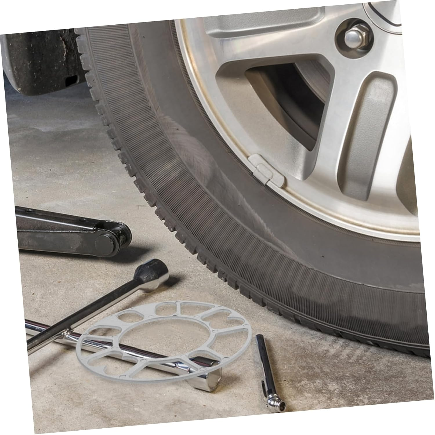 Beatifufu Fit Car Hub Wheel Spacers 3Mm Aluminum Alloy Wheel Spacers Automotive Part image number 2