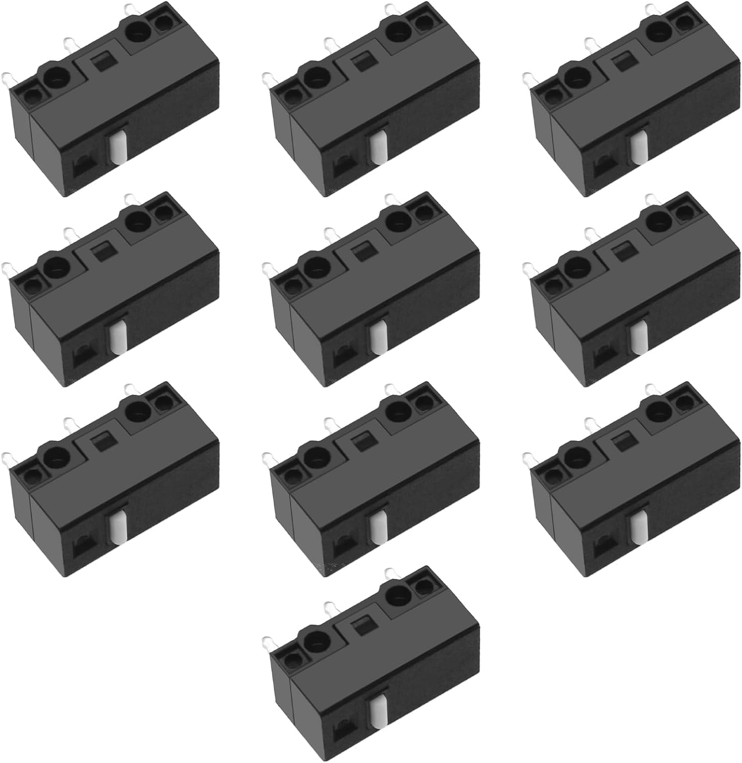 Emagtech 10PCS Mouse Micro Switch D2FC-F-7N Tact Switch Compatible with Logitech, Razer, Roccat, Steelseries image number 2